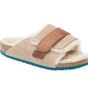 Birkenstock
Kids' Kyoto Genuine
Shearling Lined Slide Sandals